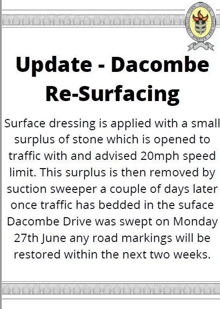 Road Surfacing Dacombe Drive
