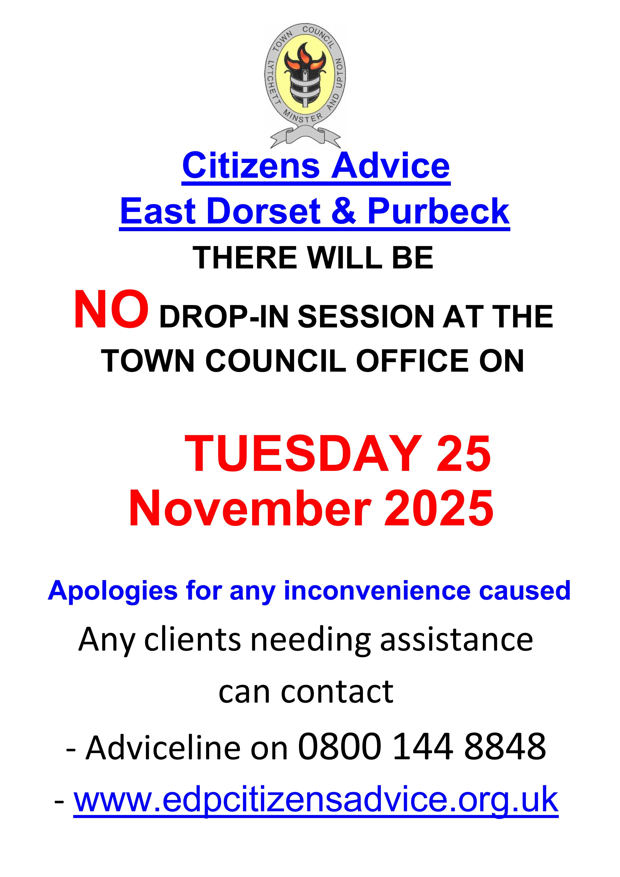No ED&Purbeck Citizens Advice